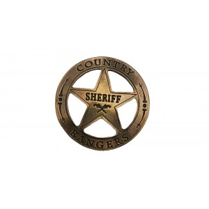 KOVOVÝ ODZNAK SHERIFF