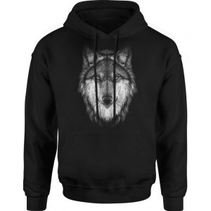 Bluza męska z kapturem Wilk...