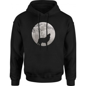 Bluza męska z kapturem Wilk...