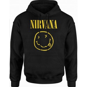 Bluza męska z kapturem Nirvana