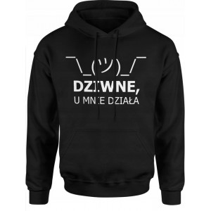Bluza męska z kapturem...