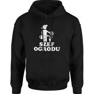 Bluza męska z kapturem Szef...
