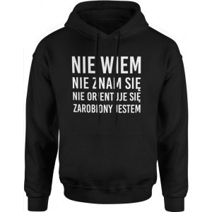 Bluza męska z kapturem Nie...