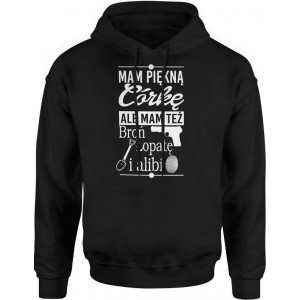 Bluza męska z kapturem Mam...