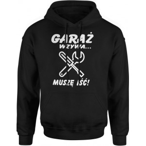 Bluza męska z kapturem...