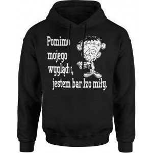 Bluza męska z kapturem...