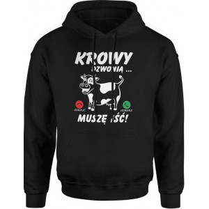 Bluza męska z kapturem...