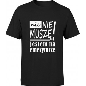 Koszulka męska Emerytura...