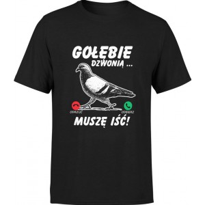 Koszulka męska Gołębie...