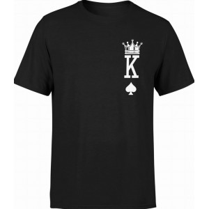 Koszulka męska King karta Król