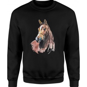 Bluza męska Koń z koniem Horse