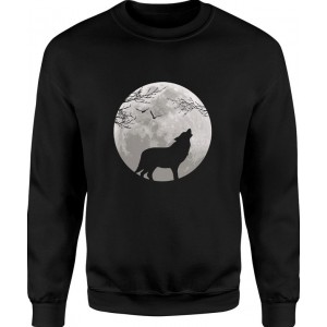 Bluza męska Wilk Księżyc z...