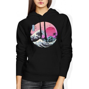 Bluza damska z kapturem...