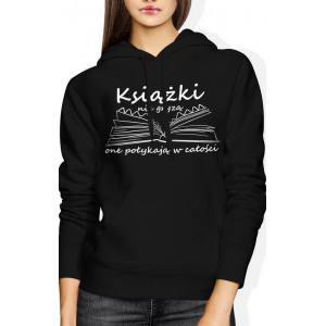 Bluza damska z kapturem...