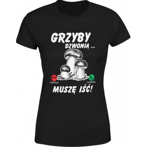 Koszulka damska Grzyby...