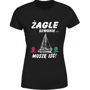 Koszulka damska Żagle...