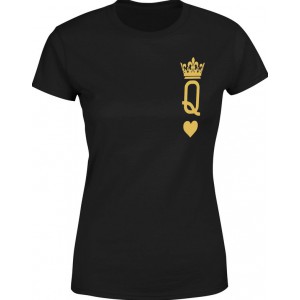 Koszulka damska Queen karta...