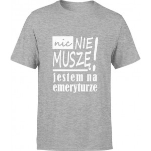 Koszulka męska Emerytura...