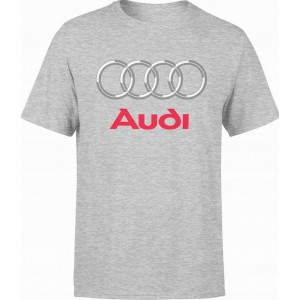 Koszulka męska Audi szara