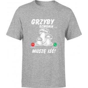 Koszulka męska Grzyby...