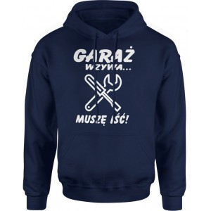 Bluza męska z kapturem...