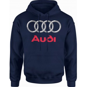 Bluza męska z kapturem Audi...