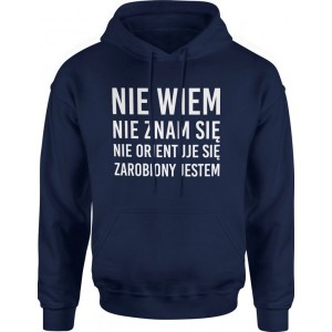 Bluza męska z kapturem Nie...