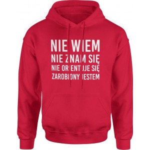 Bluza męska z kapturem Nie...