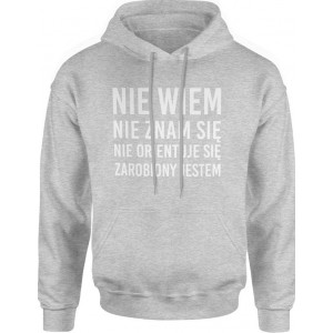Bluza męska z kapturem Nie...