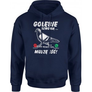 Bluza męska z kapturem...