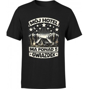 Koszulka męska Mój hotel ma...