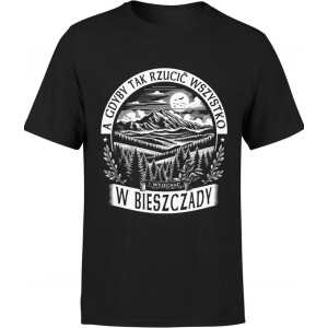 Koszulka męska Bieszczady...