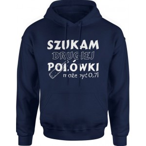 Bluza męska z kapturem...