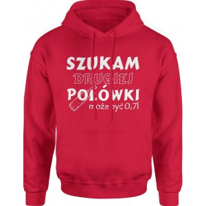 Bluza męska z kapturem...