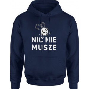 Bluza męska z kapturem Nic...