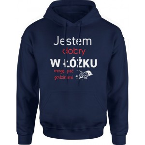 Bluza męska z kapturem...