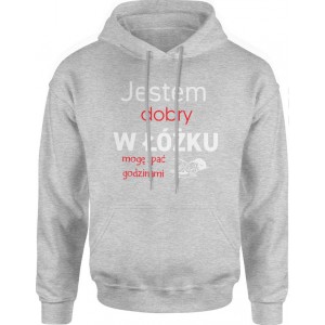 Bluza męska z kapturem...