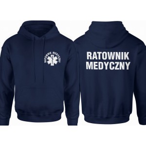 Bluza męska z kapturem...