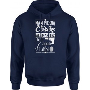 Bluza męska z kapturem Mam...