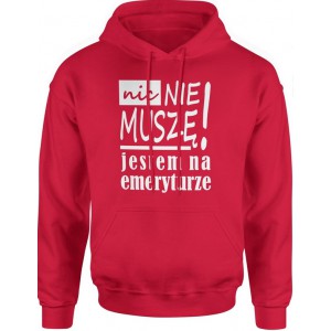 Bluza męska z kapturem...