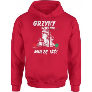 Bluza męska z kapturem...