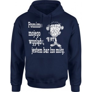 Bluza męska z kapturem...