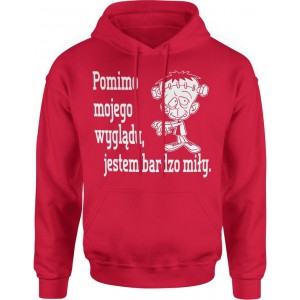 Bluza męska z kapturem...