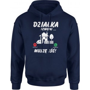 Bluza męska z kapturem...