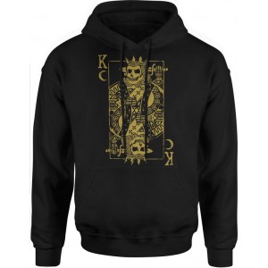 Bluza męska z kapturem Król...