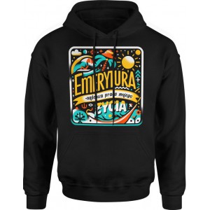 Bluza męska z kapturem...