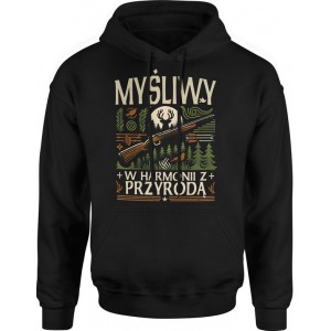 Bluza męska z kapturem...