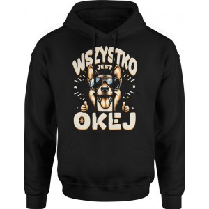 Bluza męska z kapturem...