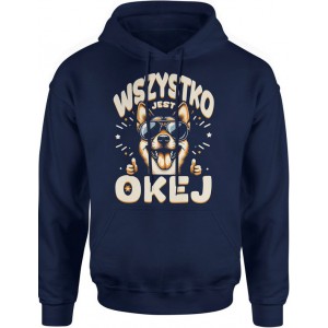 Bluza męska z kapturem...