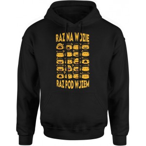 Bluza męska z kapturem Raz...